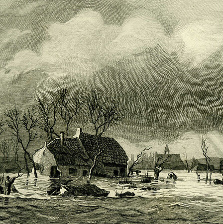 Ets van de watersnood in 1855