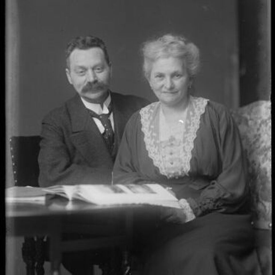 Portret Abraham en Emma van Essen